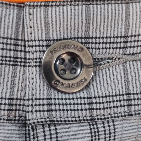 Chase 54 golf short casual grey checkered men's size 38 - Picture 8 of 10